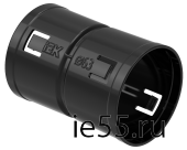 Муфта соединительная для двустенной трубы d=63мм IEK